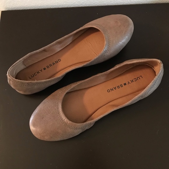 Lucky Brand ballet flat light brown - Picture 3 of 7